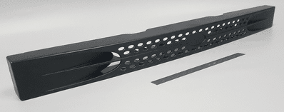 Molded air cooled electrical housing
