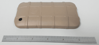 Molded phone case