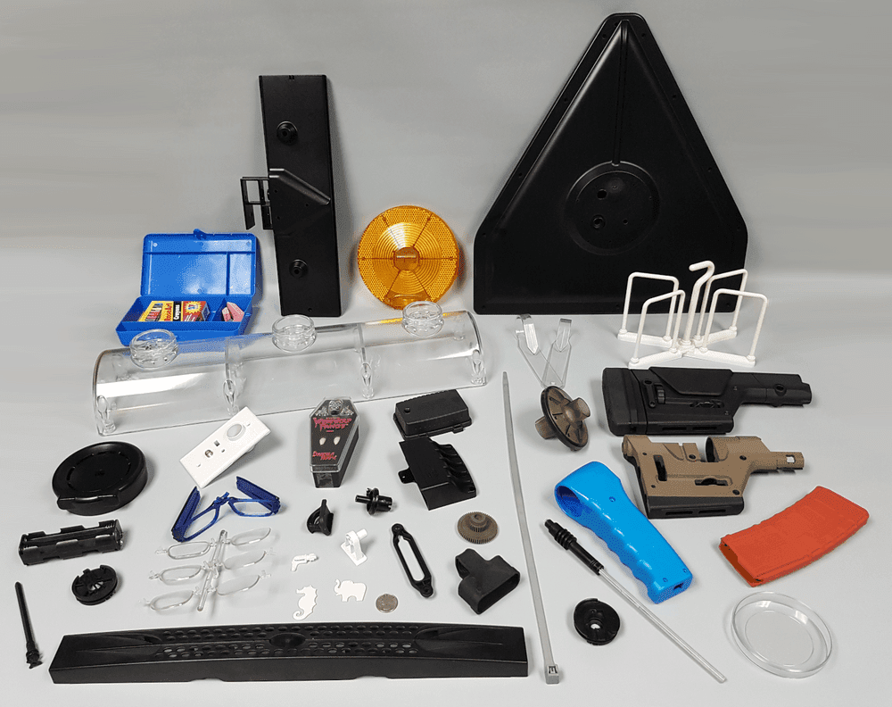 Plastic injection molded parts