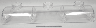 Molded transformer case