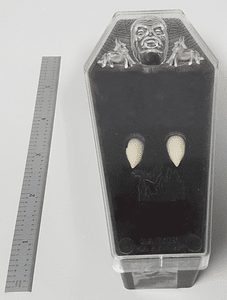Molded vampire teeth